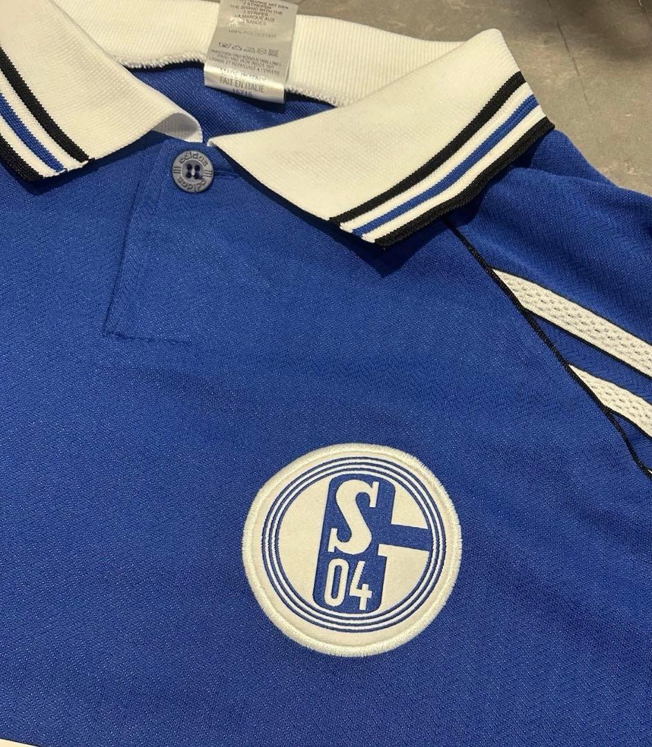 Schalke 04 Sand 11 長袖 実用品 match worn