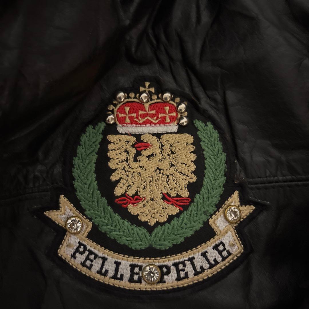 ブ*ピ様 PELLEPELLE 本革 レザージャケット 革ジャン