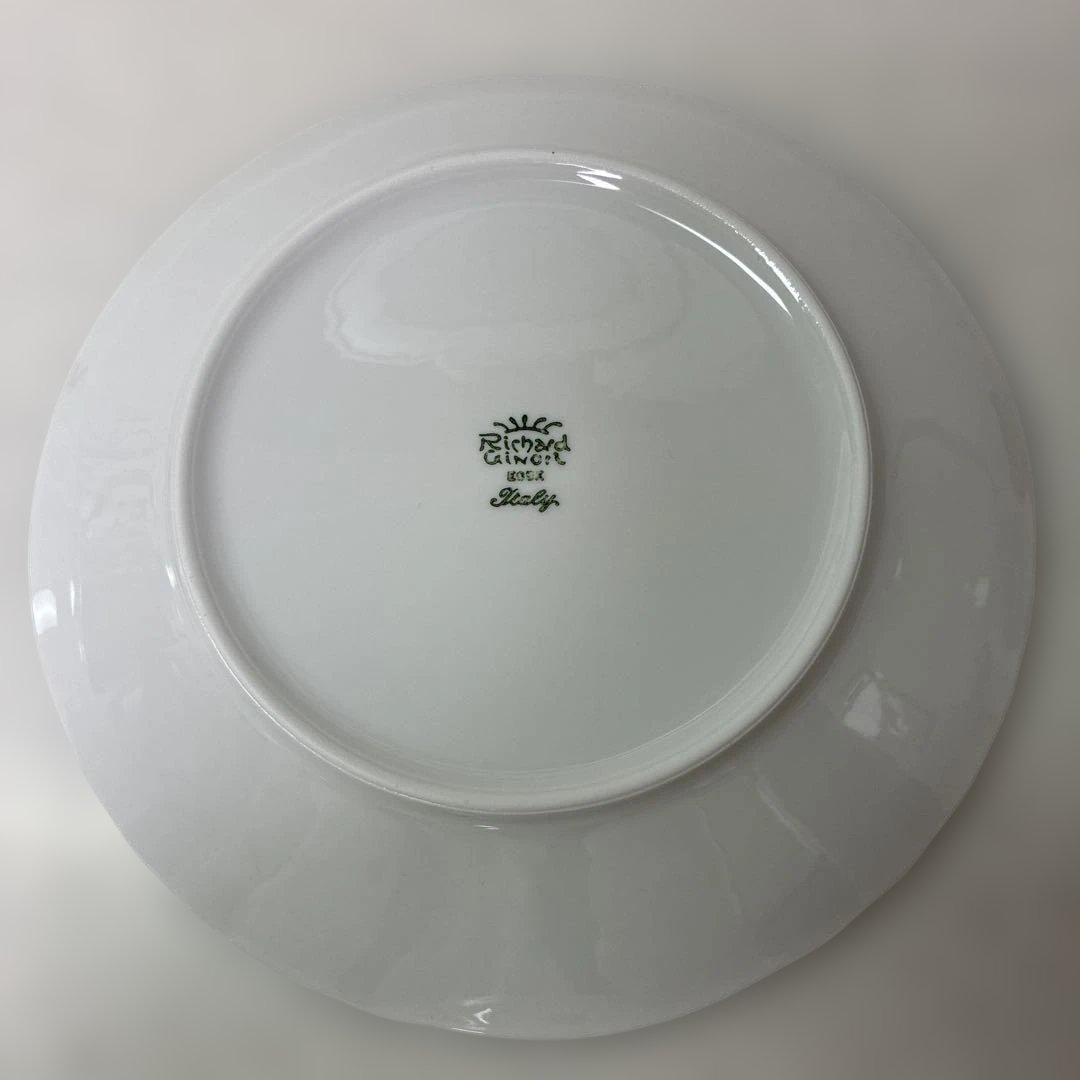 【未使用品】リチャードジノリ　ベッキオホワイト　デザートプレート　20cm×4枚