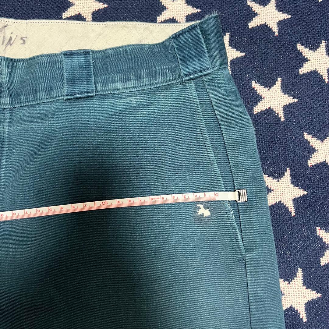 80s90s usa製 dickeys ディッキーズ874 ワークパンツ 紺