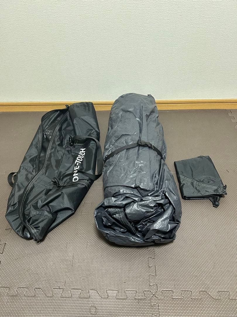 【美品】DOD ワンタッチテント ブラック