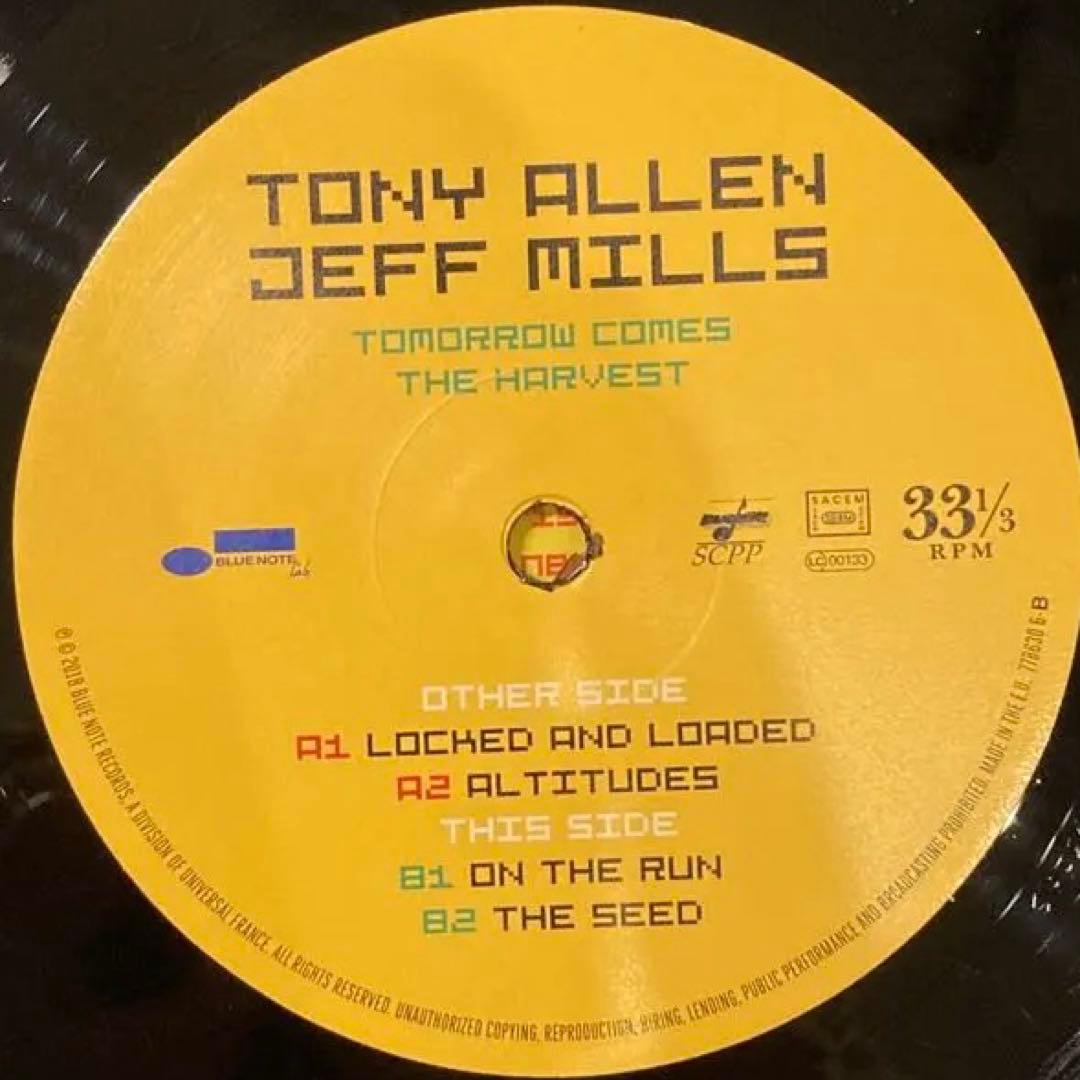 レア盤 Tony Allen Jeff Mills 10inch EP