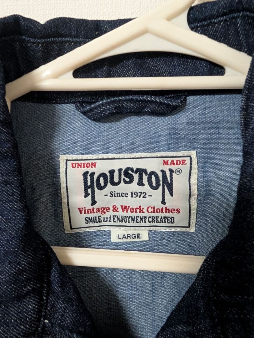 新品タグ付き　HOUSTON デニムジャケット ベトジャン