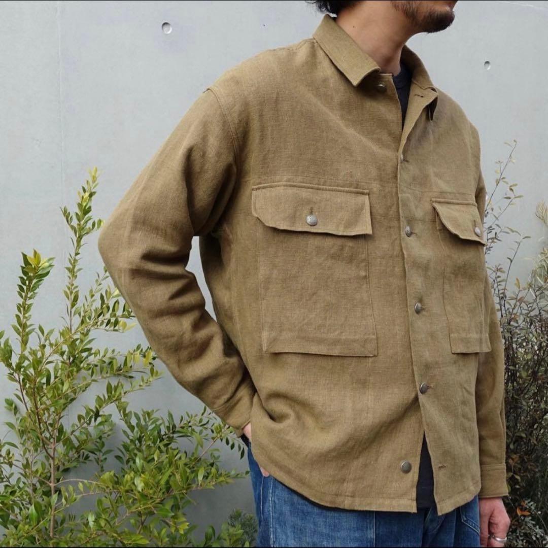 ナイジェルケーボン　UTILITY JACKET MIX HEMP CANVAS