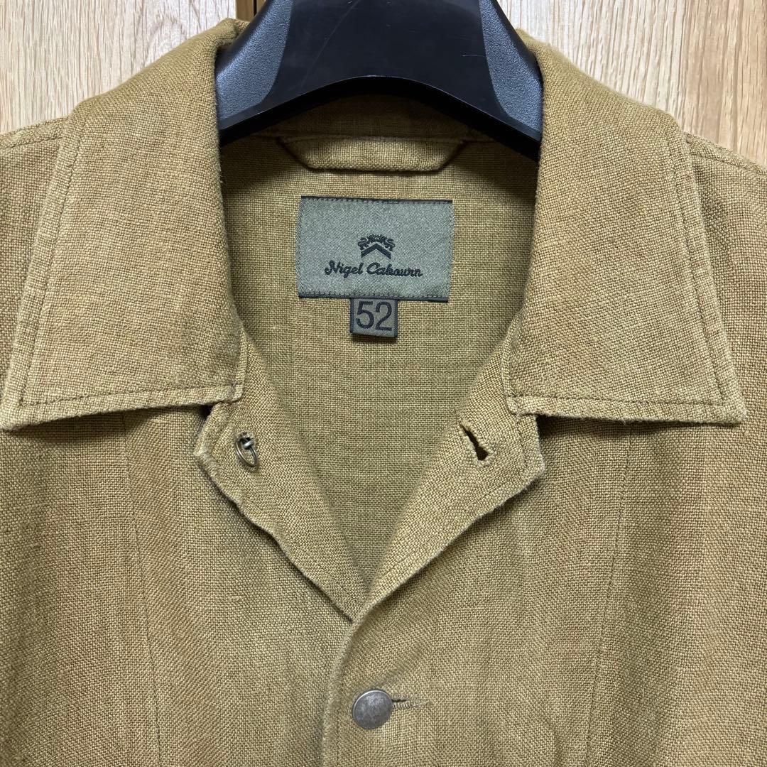 ナイジェルケーボン　UTILITY JACKET MIX HEMP CANVAS