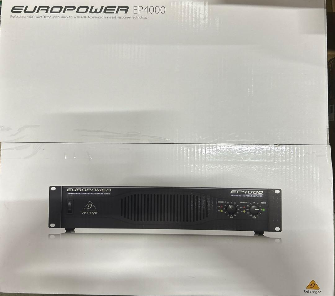 BEHRINGER ベリンガー ステレオパワーアンプ EP4000