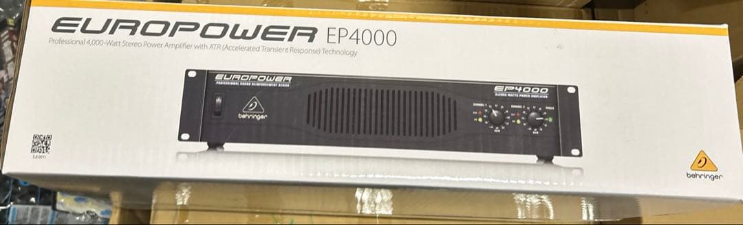 BEHRINGER ベリンガー ステレオパワーアンプ EP4000