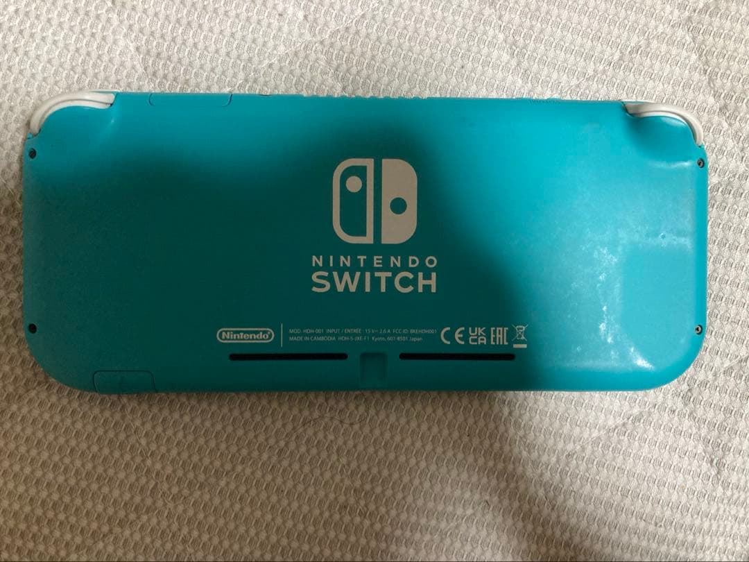 Nintendo Switch Lite ターコイズ本体充電器とゲームソフト付き