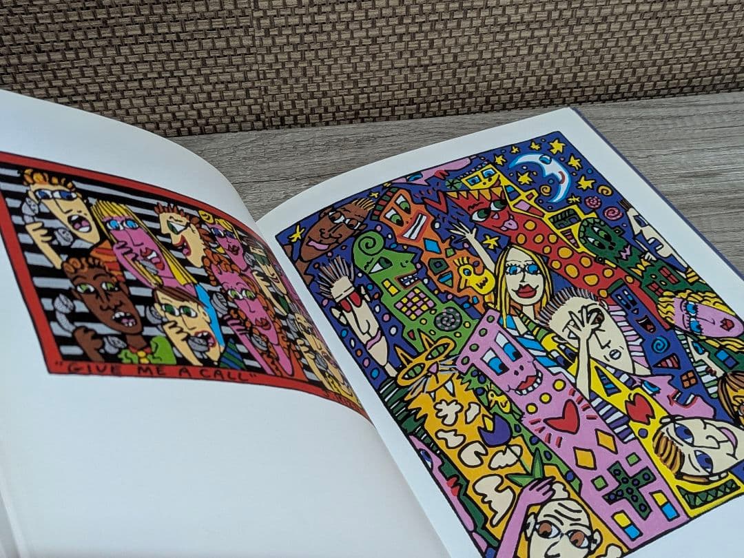洋書 画集 James Rizzi The New York Paintings