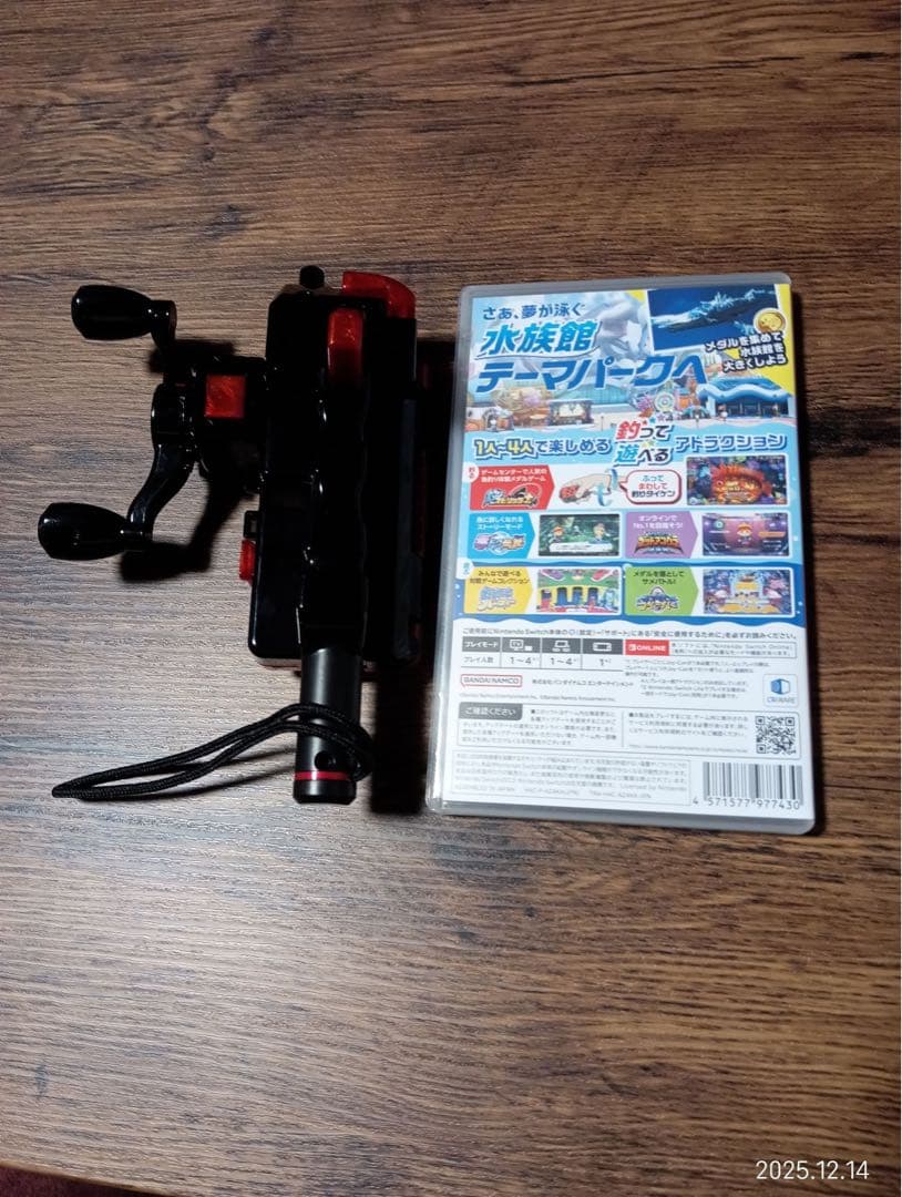 【Switch】釣りスピリッツ 釣って遊べる水族館 [通常版]専用コントローラー