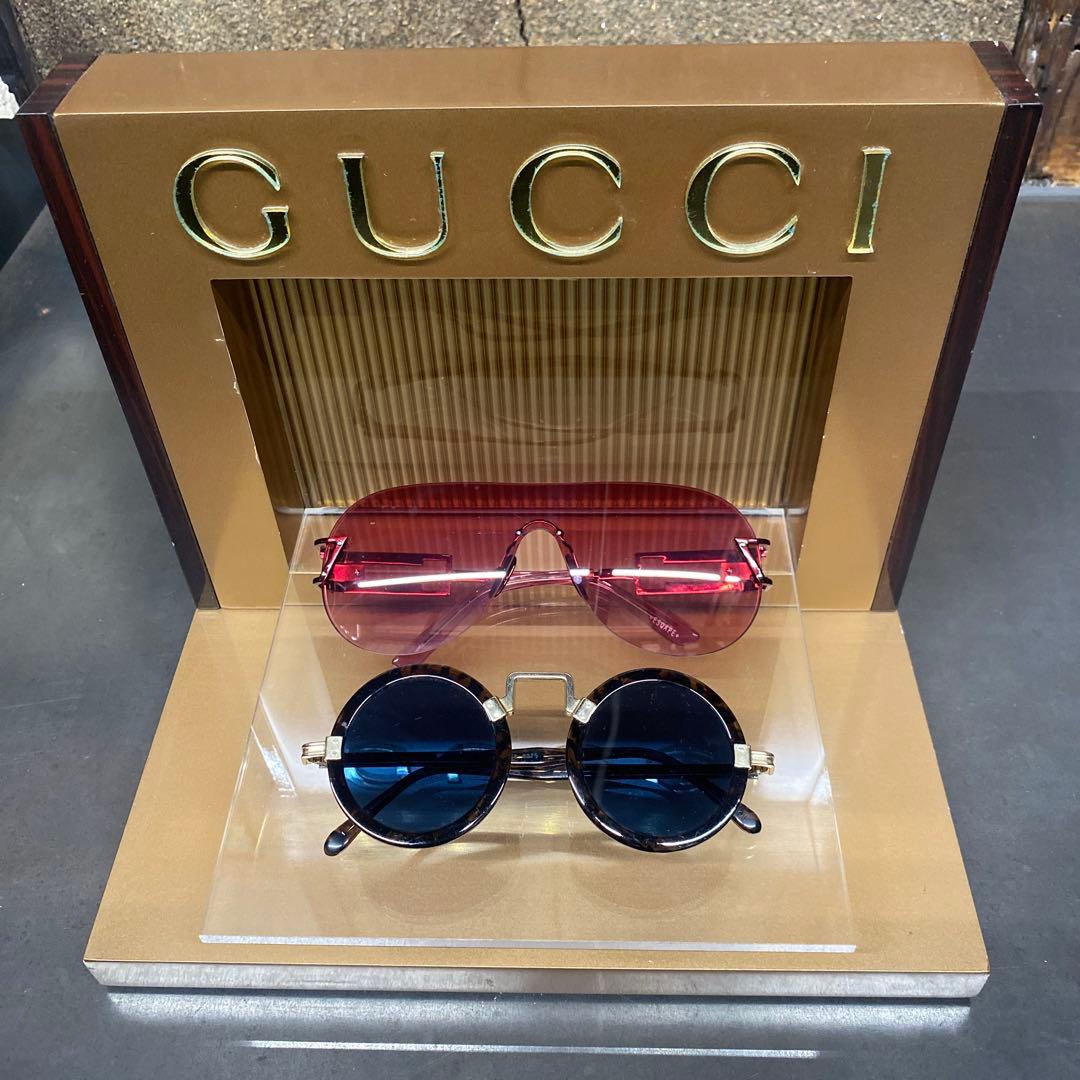 GUCCI ディスプレイスタンド グッチ サングラス台 店舗什器 ヴィンテージ