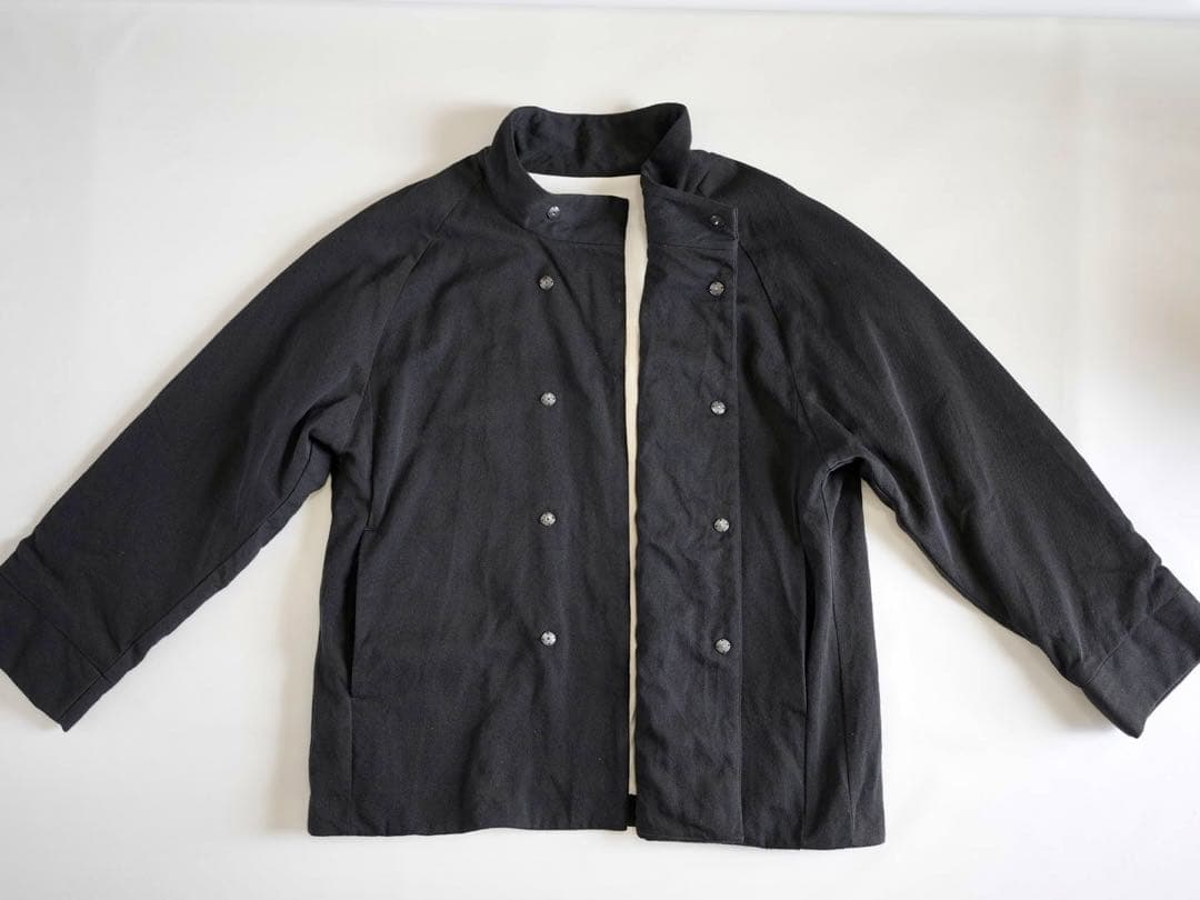 【美品】MITTAN NMウールOCツイル ジャケット 黒 サイズ3 ミッタン