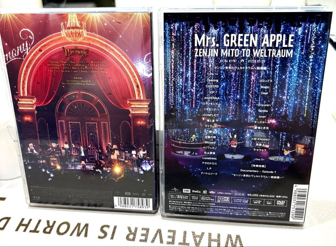 Mrs.GREEN APPLE♡DVD &Blu-ray ♡CD