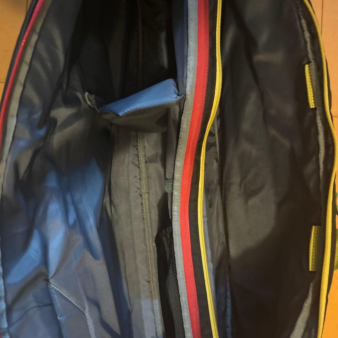YONEX バドミントンバッグ ブラック/イエロー