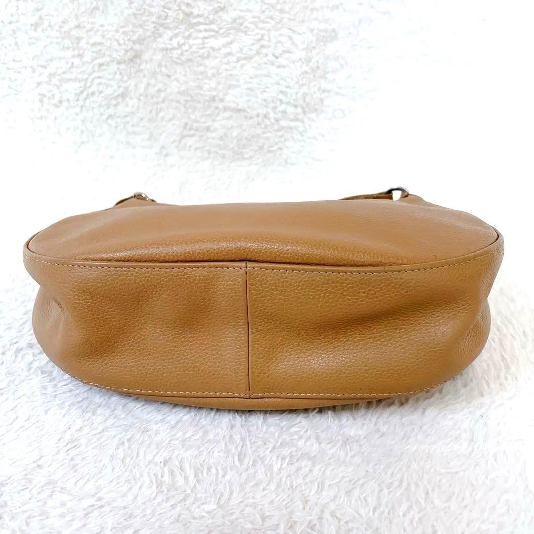 【美品】LONGCHAMP ロンシャン ワンショルダーバッグ レザー フランス製