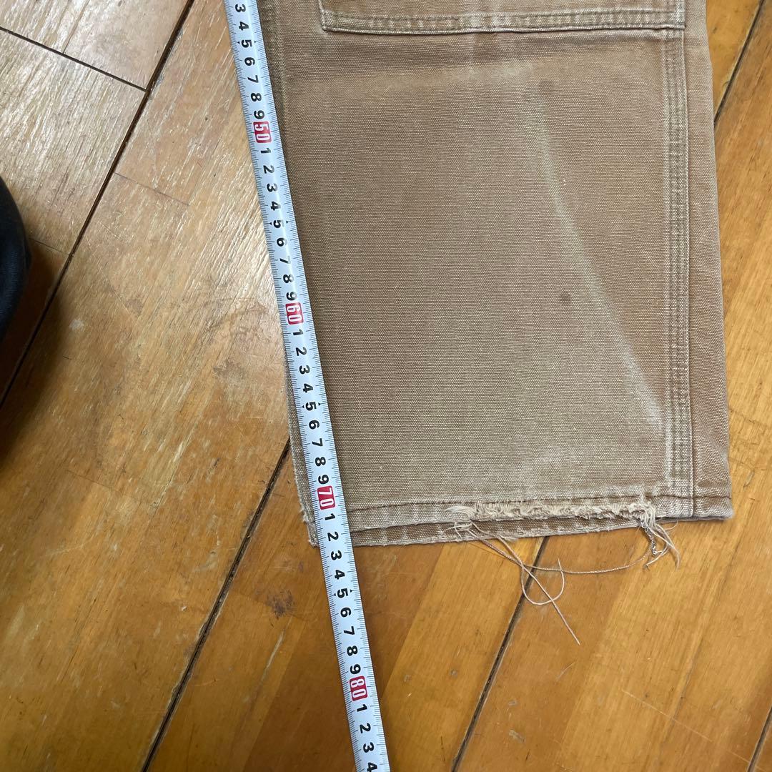 希少80s USA Carhartt ダブルニー 星タグ SCOVILLジップ
