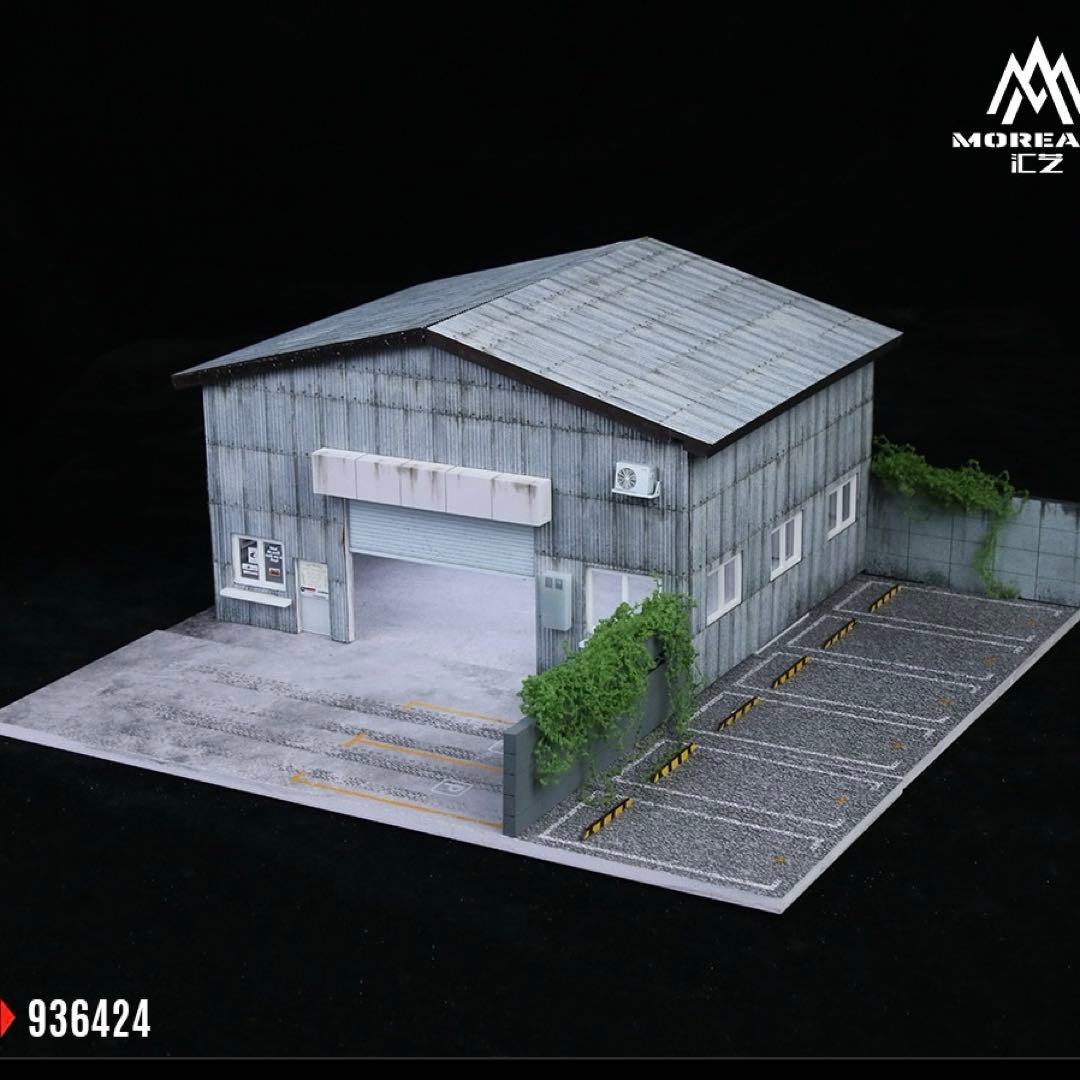 《最新入荷》1/64 工場建物 LED照明付き 新品・未使用品