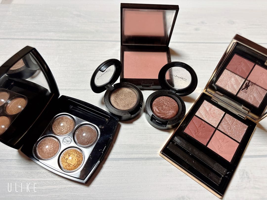 アイシャドウセット（Chanel, YSL, MACなど）　美品　最終値下げ