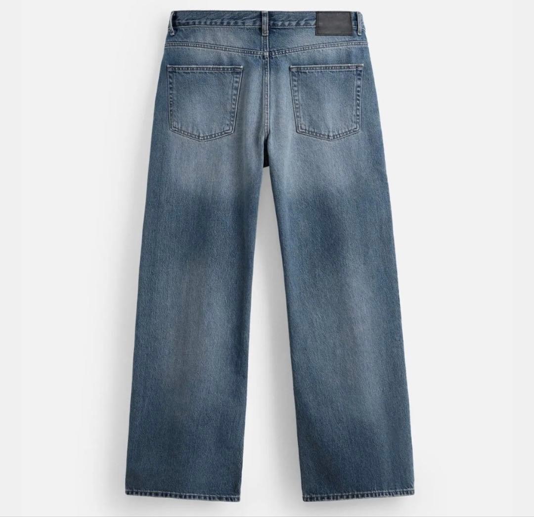 (新品完売)ZARA buggy flare バギーフレアデニム　size38