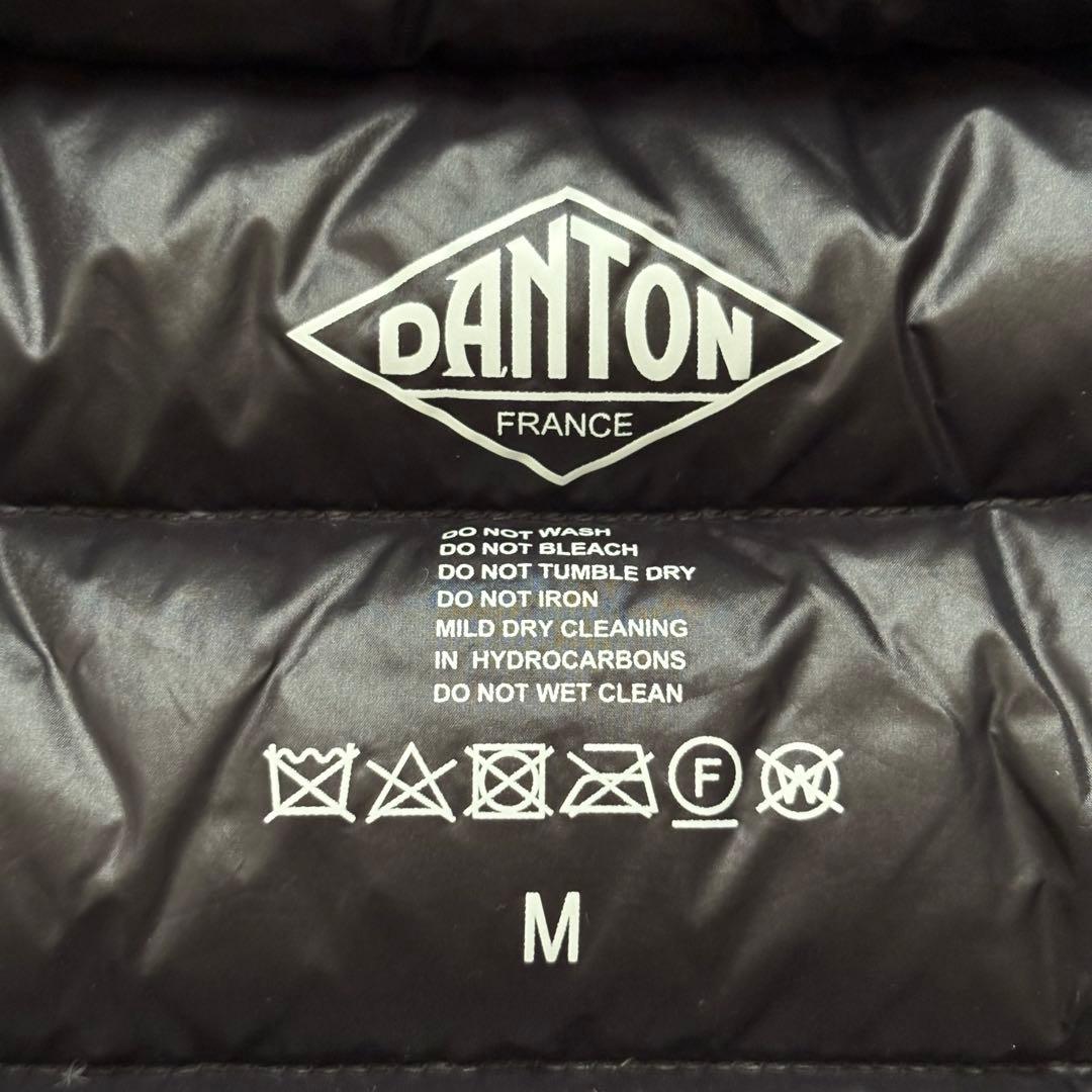 【美品】DANTON インナーダウンベスト M メンズ