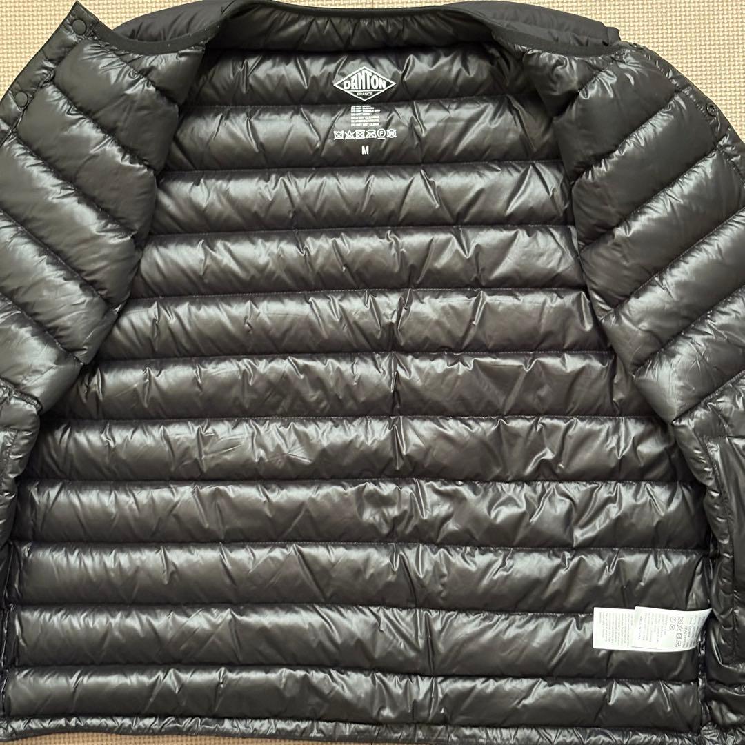 【美品】DANTON インナーダウンベスト M メンズ