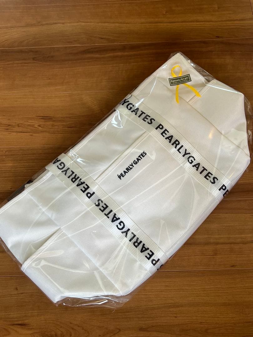 【新品未開封品】PEARLY GATES♡ホワイト ロッカーバッグ