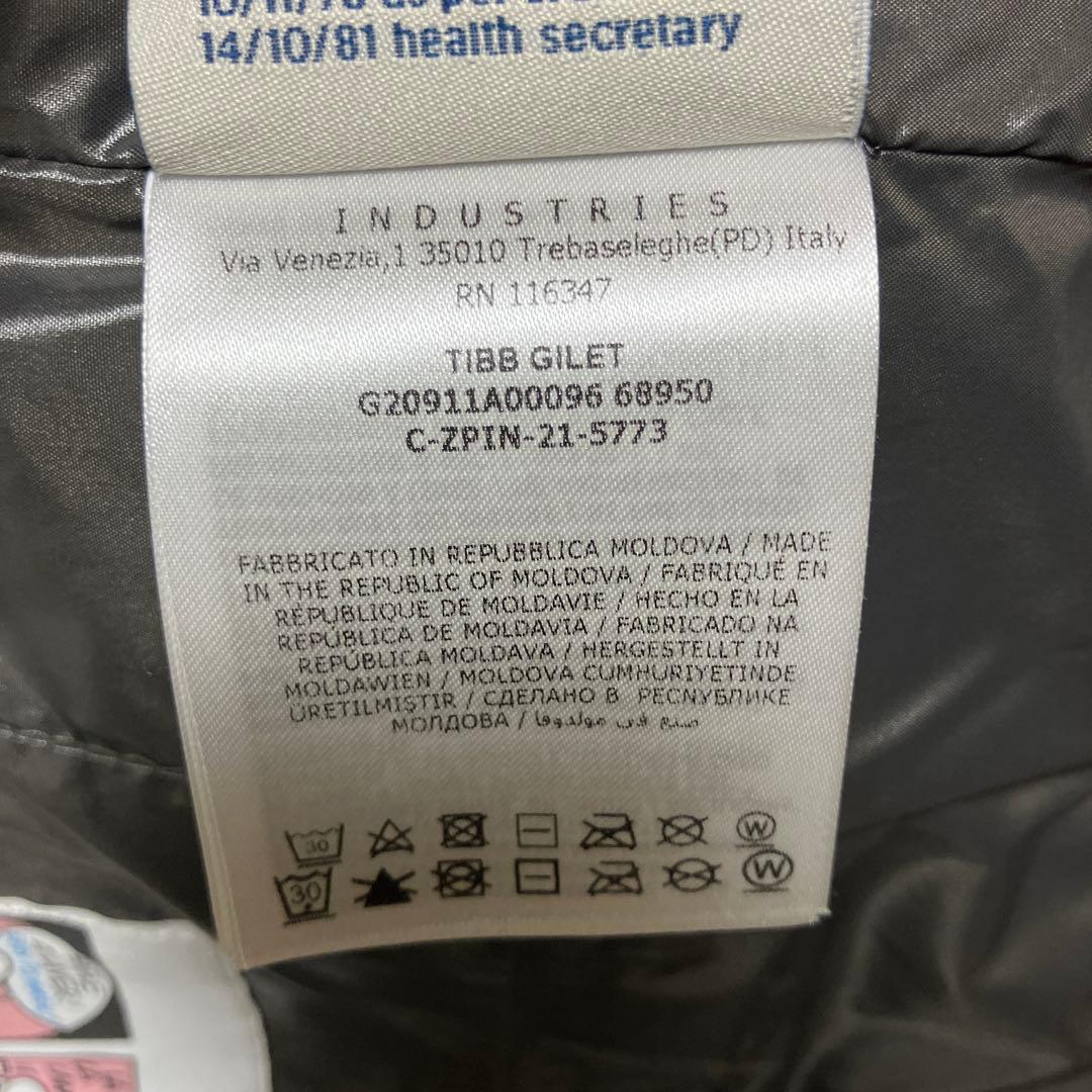 MONCLER／モンクレール TIBB ダウンベストブラックTG 4
