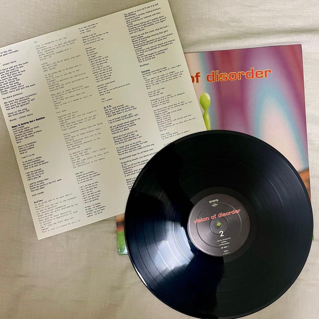 vision of disorder 1st LP 12inch レア盤