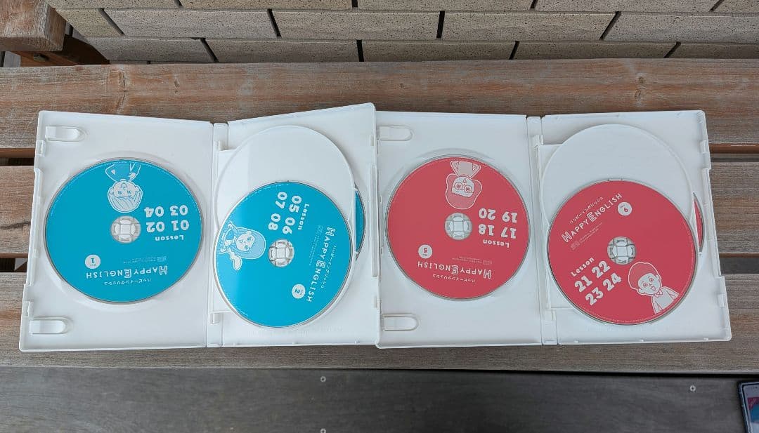 英会話教材 ハッピーイングリッシュ HAPPY ENGLISH CD・DVD付き