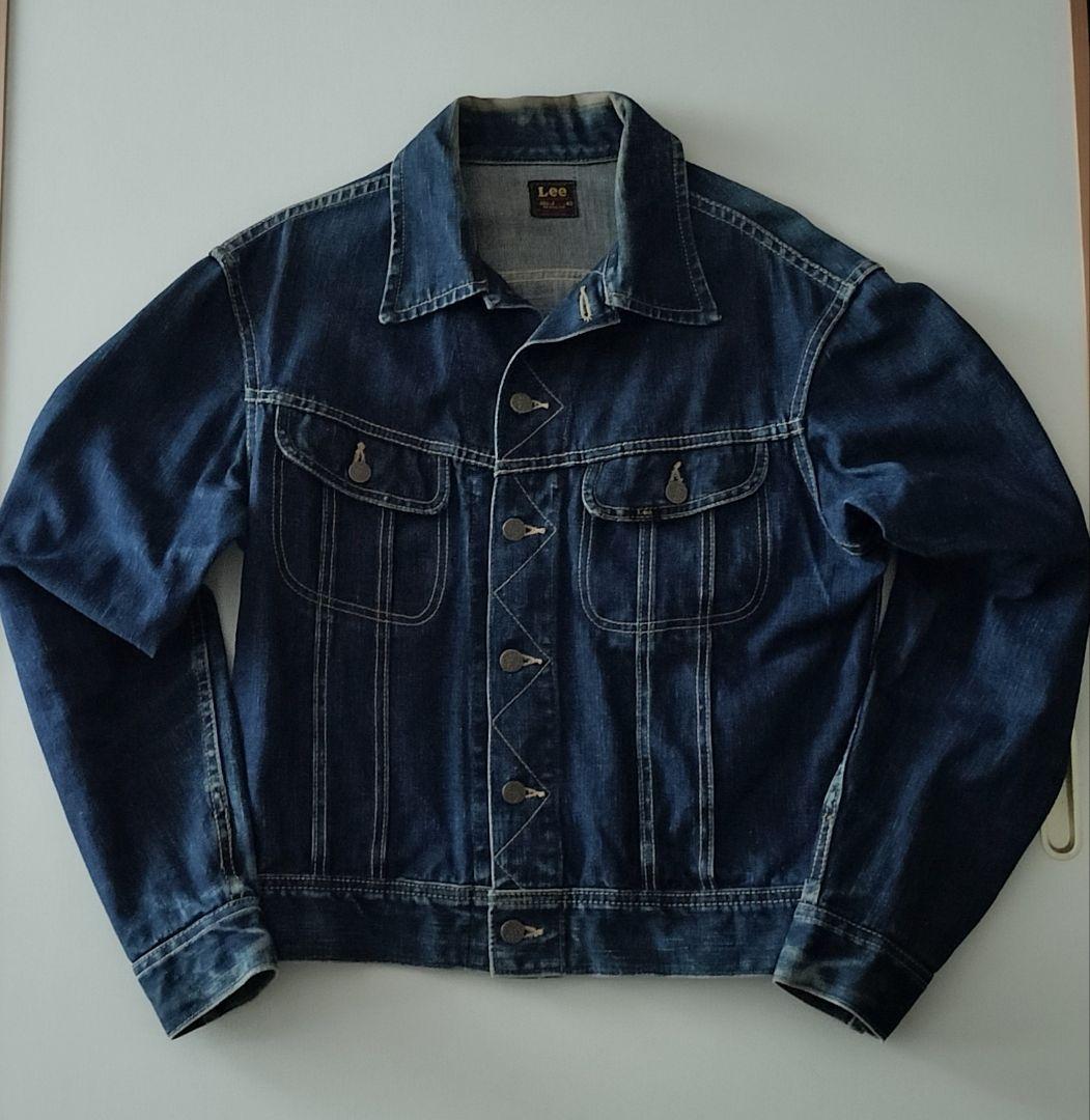 Lee ✕ リアルマッコイズ 101J 50s赤タグ復刻 デニムジャケット 42