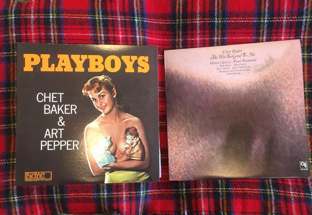 チェット・ベッカー　プレイボーイズ　枯葉　2枚セット　レコード
