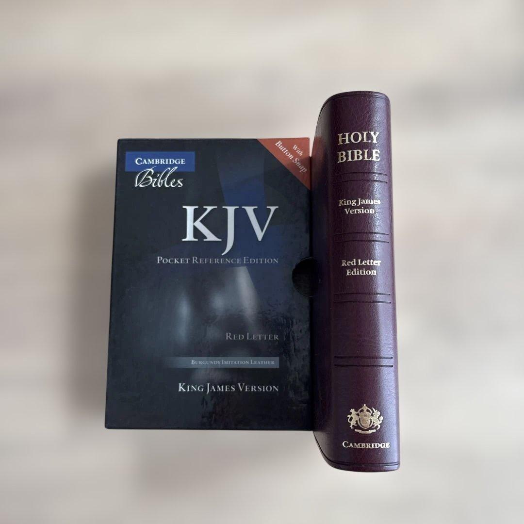 Cambridge KJV Pocket Reference Edition聖書
