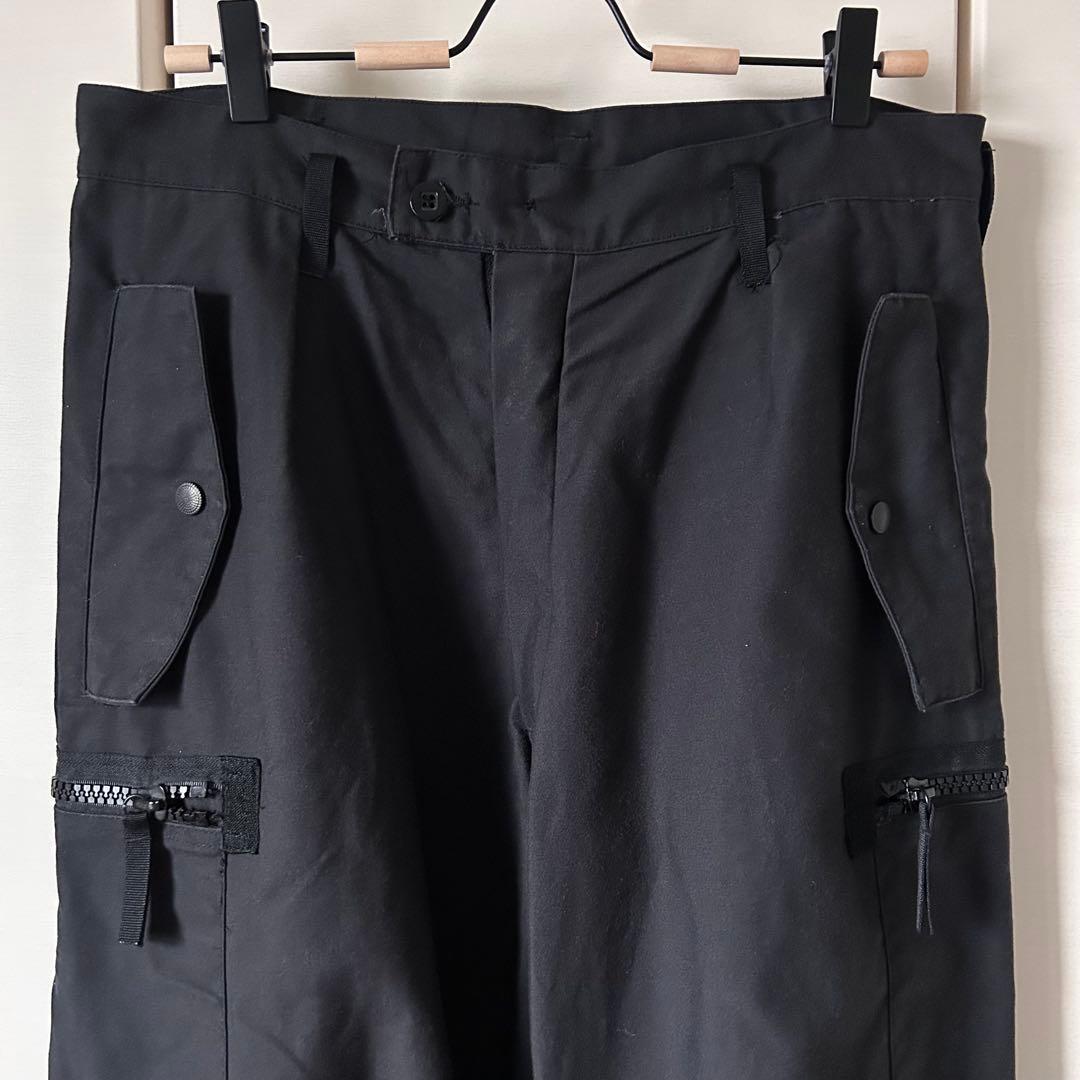 スウェーデン軍　M90 カーゴパンツ ブラック 190 75 美品 黒
