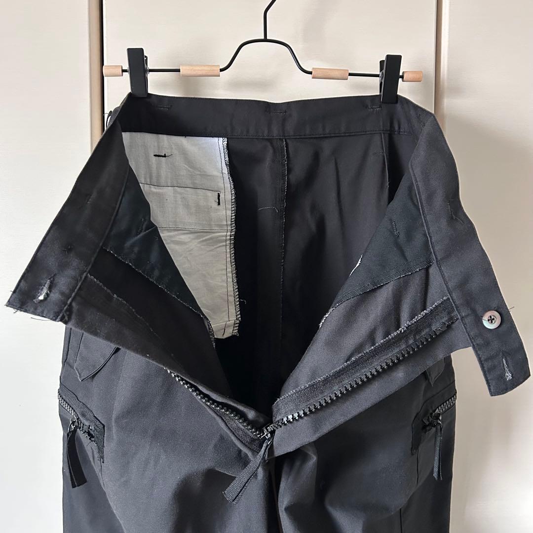 スウェーデン軍　M90 カーゴパンツ ブラック 190 75 美品 黒