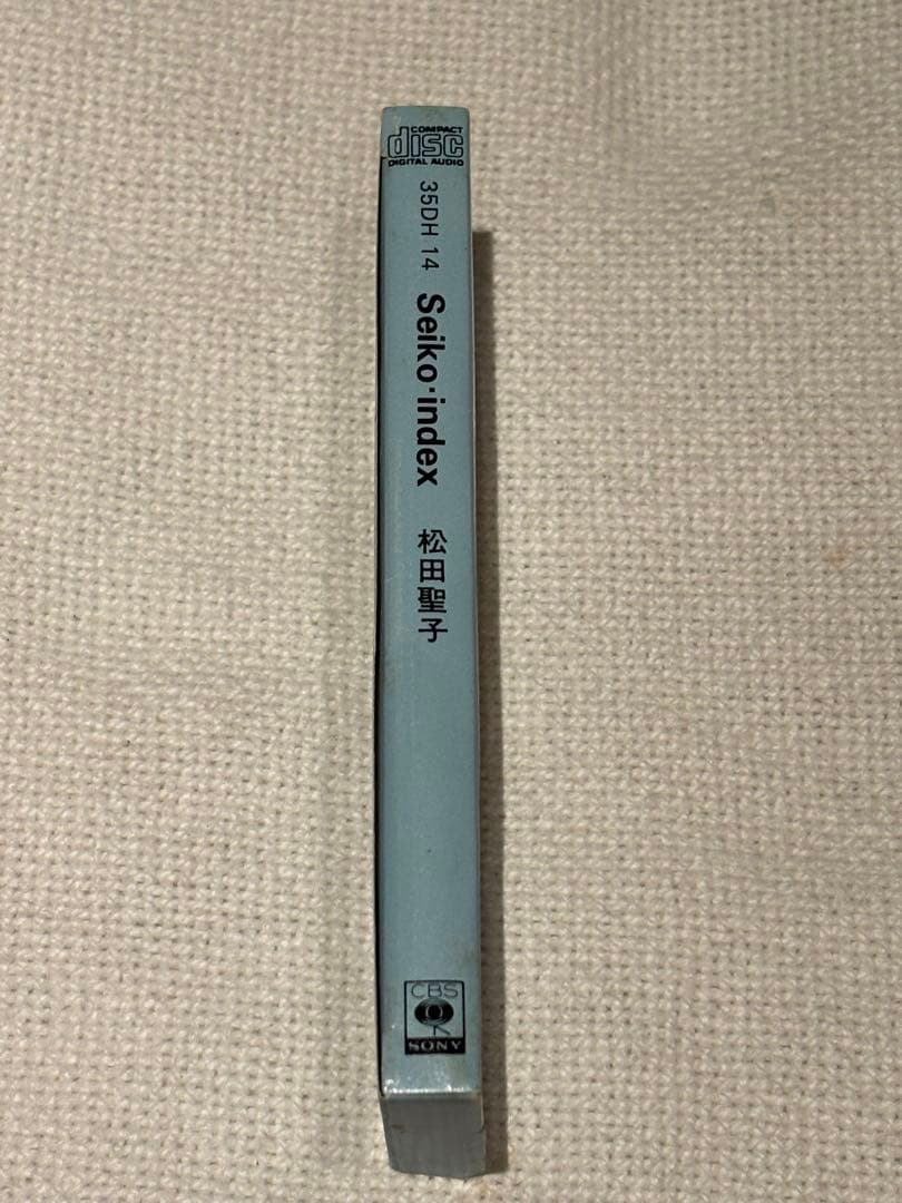 松田聖子CD「Seiko Index」35DH 14