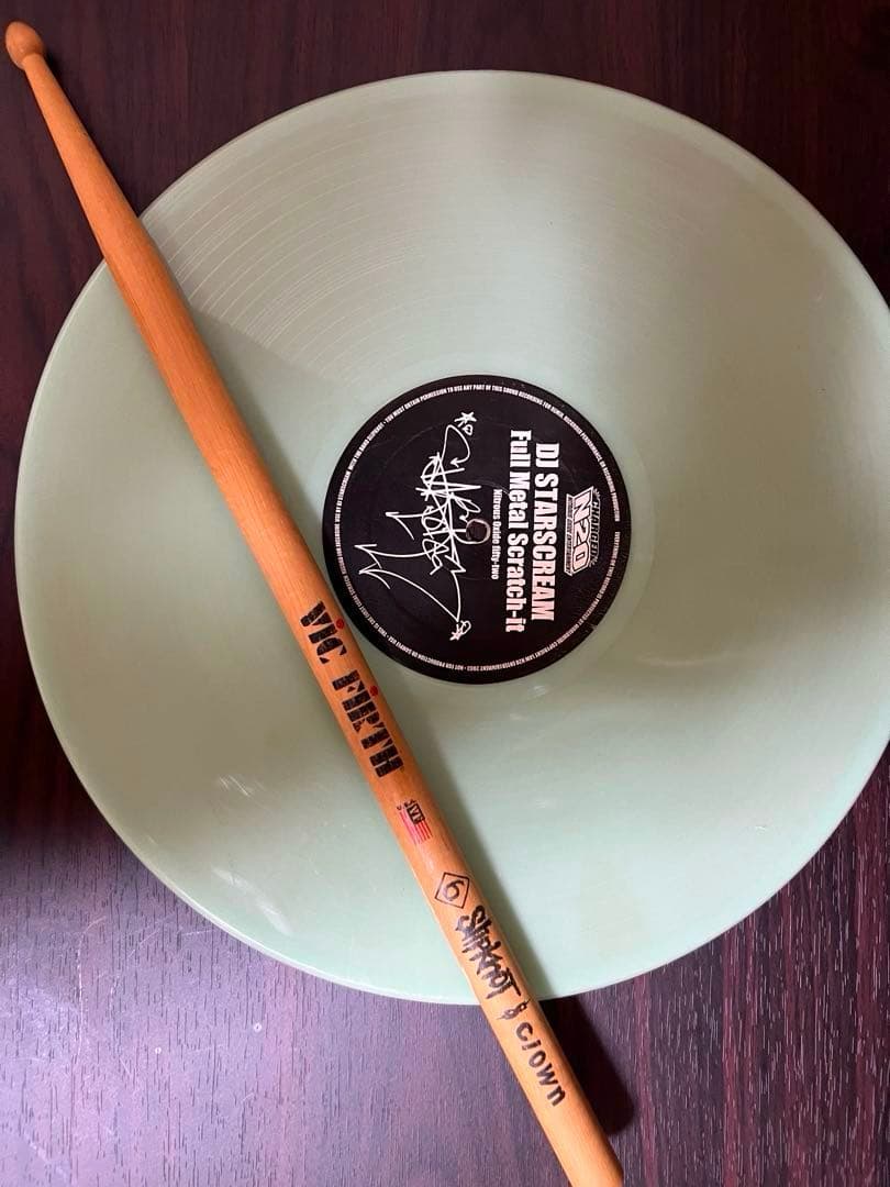 Slipknot DJシドウィルソンのLP ・Clownのスティック激レア品