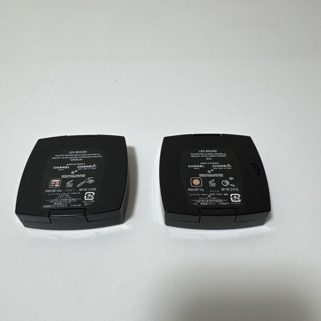 CHANEL アイシャドウパレット＆フェイスパウダーセット
