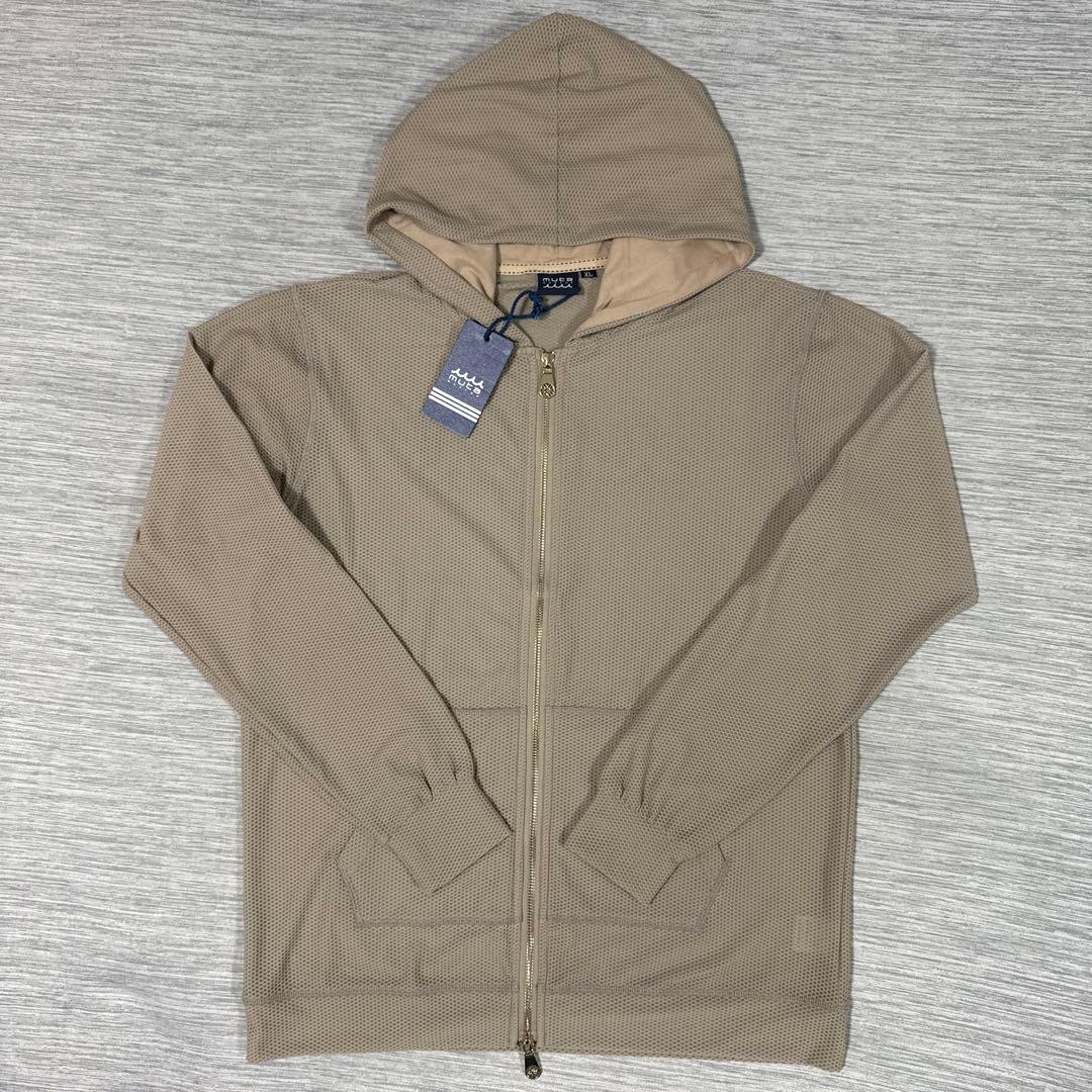 新品タグ付き未使用　muta MARINE メッシュ　パーカー