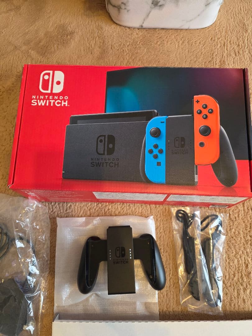 Nintendo Switch ネオンオレンジ/ブルー 本体 バッテリー強化版