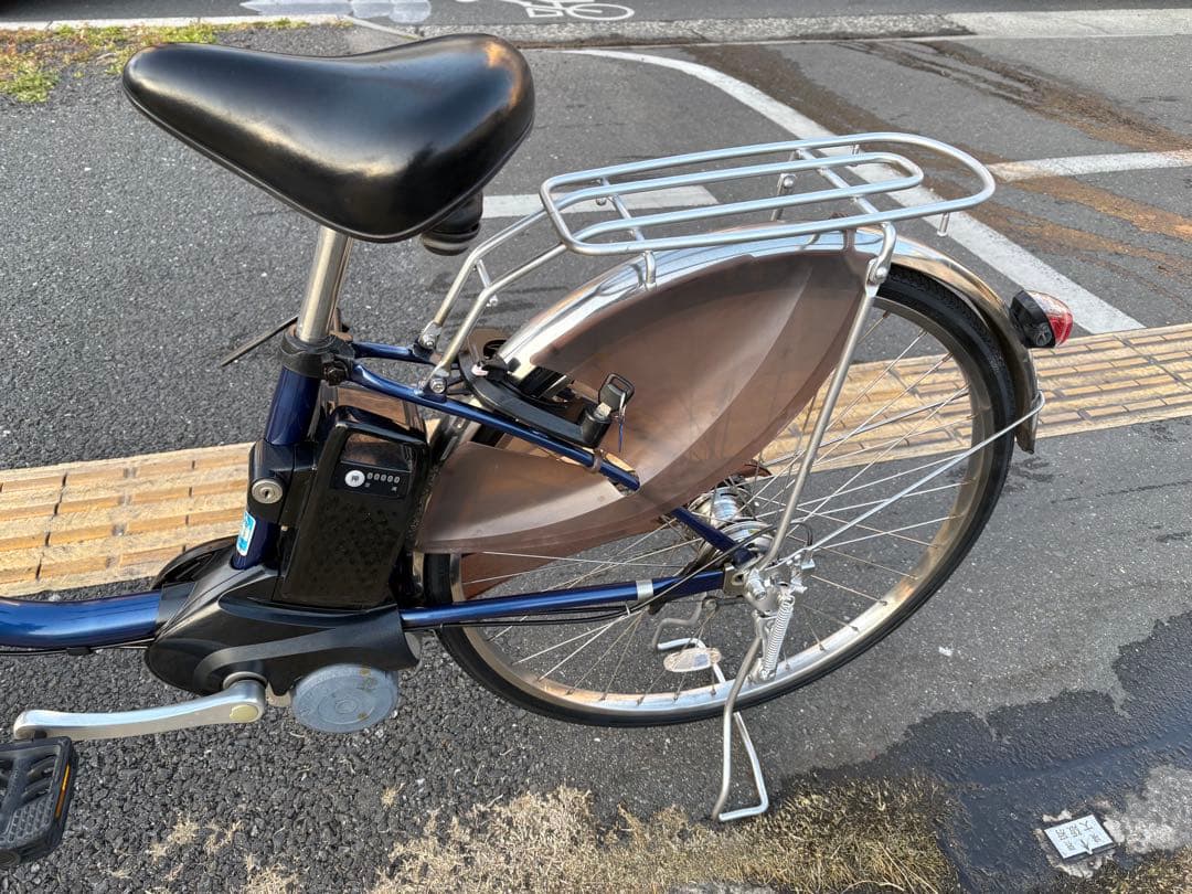 中古Panasonic電動アシスト自転車　16Ah 大阪　056
