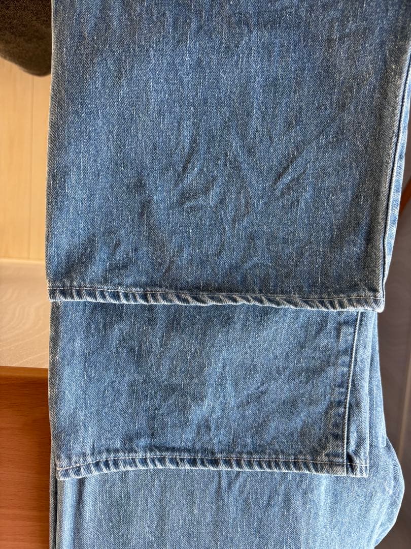 パンツ SELVEDGE FADED LIGHT DENIM PANTS