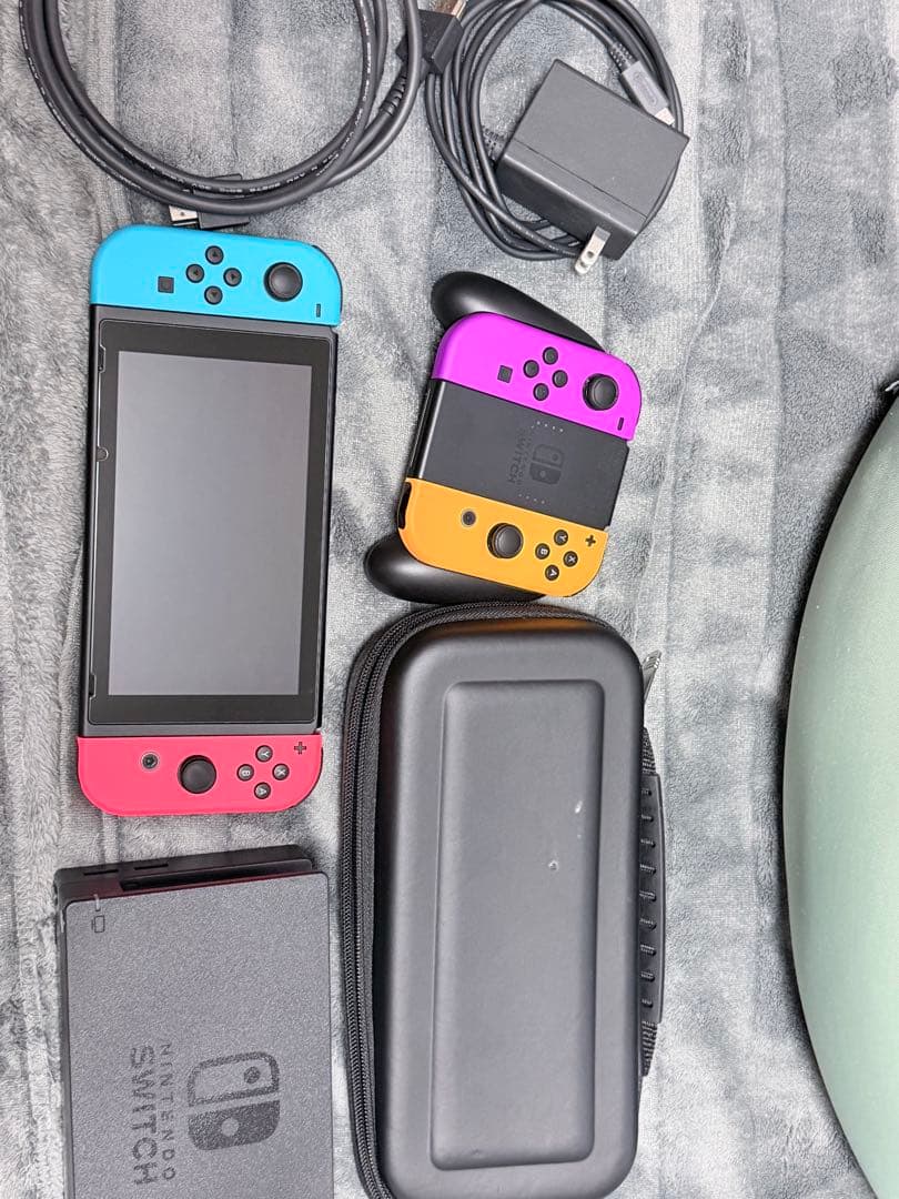 Nintendo Switch 本体 青/赤/紫/オレンジ