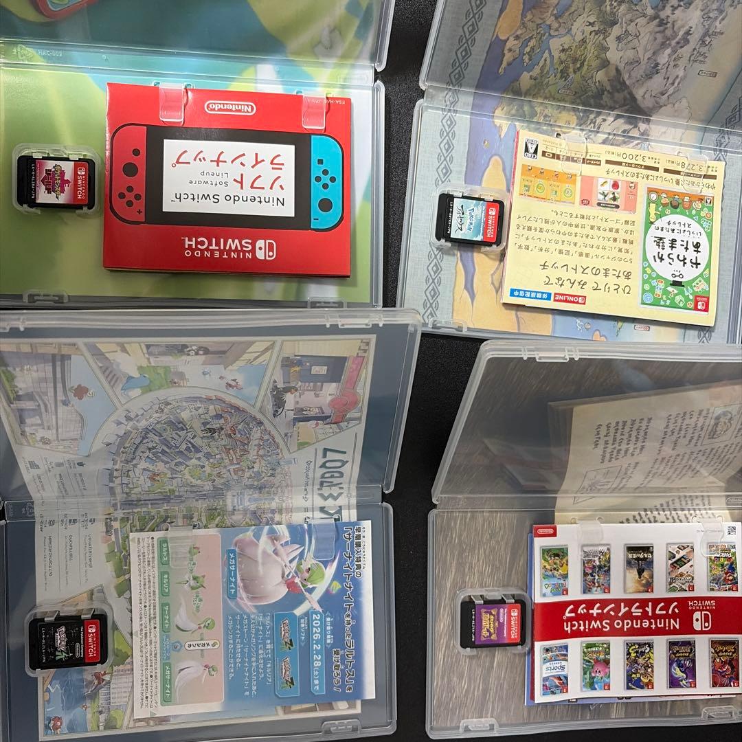 ポケモンシリーズゲームソフト4本セット