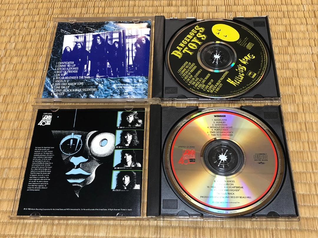 CD　ロック　メタル　プロモ　10タイトル