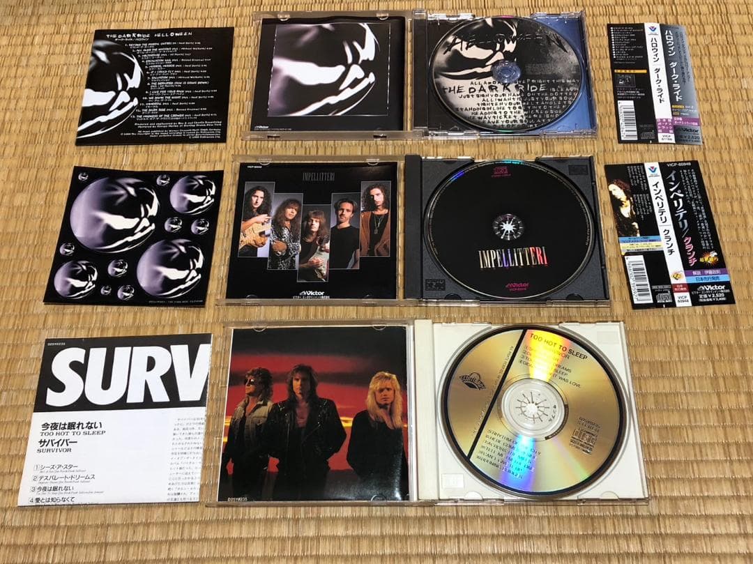 CD　ロック　メタル　プロモ　10タイトル