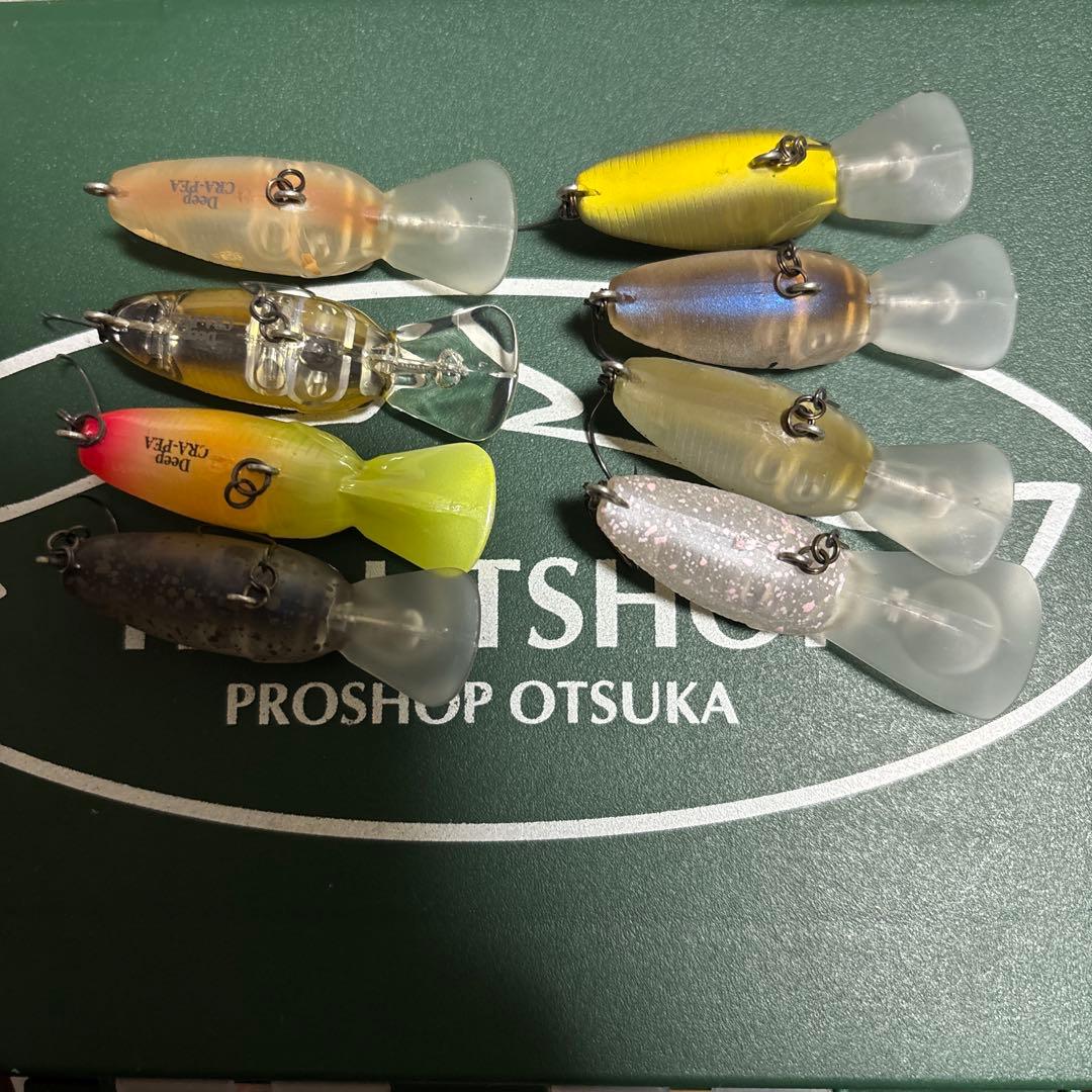 ラッキークラフト　ディープクラピー　オリカラ　ルアーセット