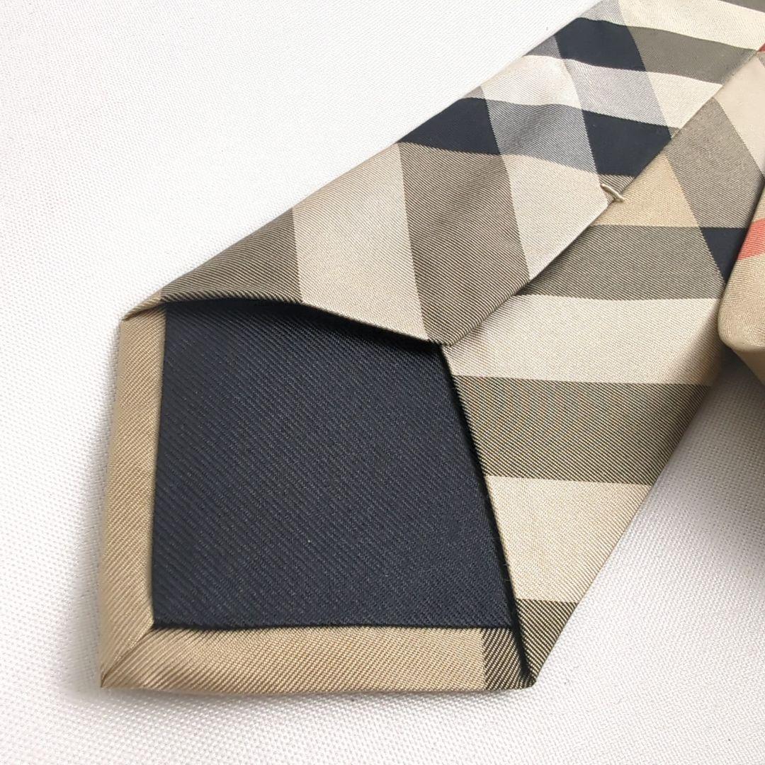 【良品】BURBERRY バーバリー ノバチェック ネクタイ