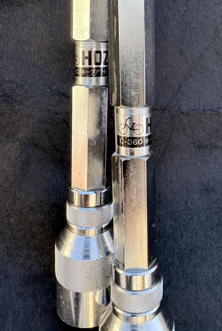HOZAN C-360 フォークアライメントツール エンド平行測定&修正工具
