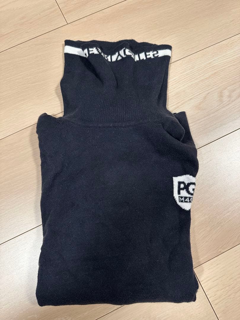 PEARLY GATES タートルネックセーター 黒