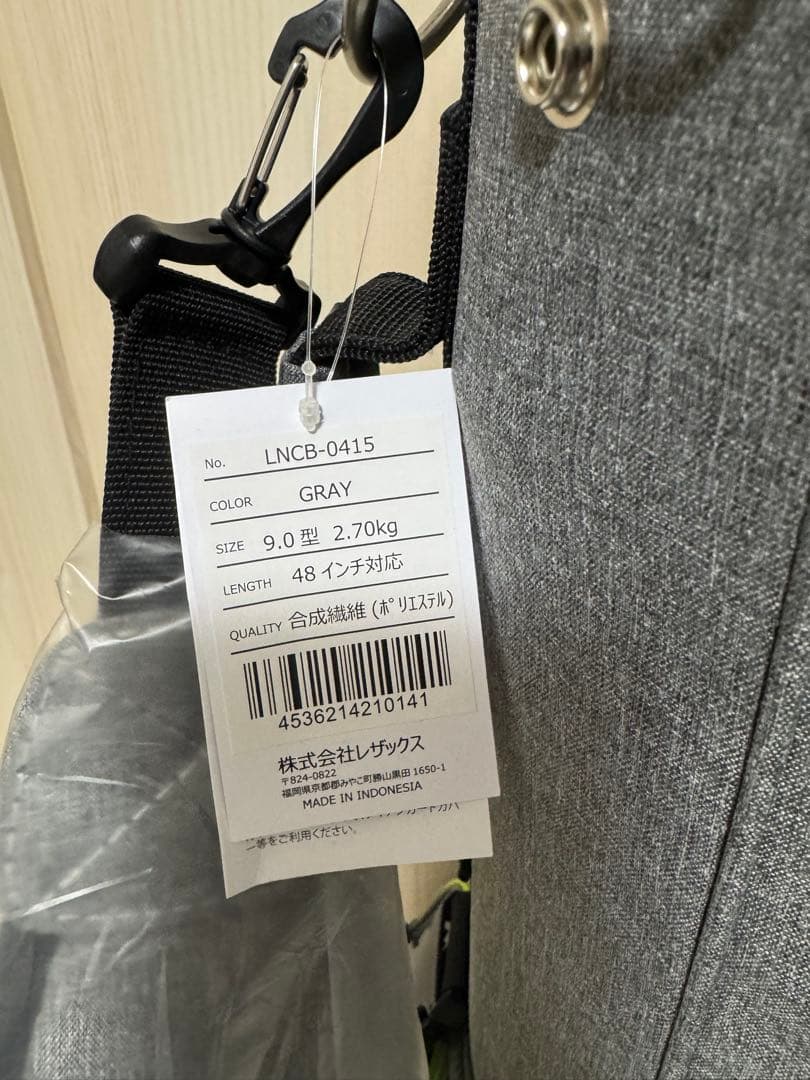 LEZAX L.N.JAYA 9型 ゴルフバッグ 2.7kg